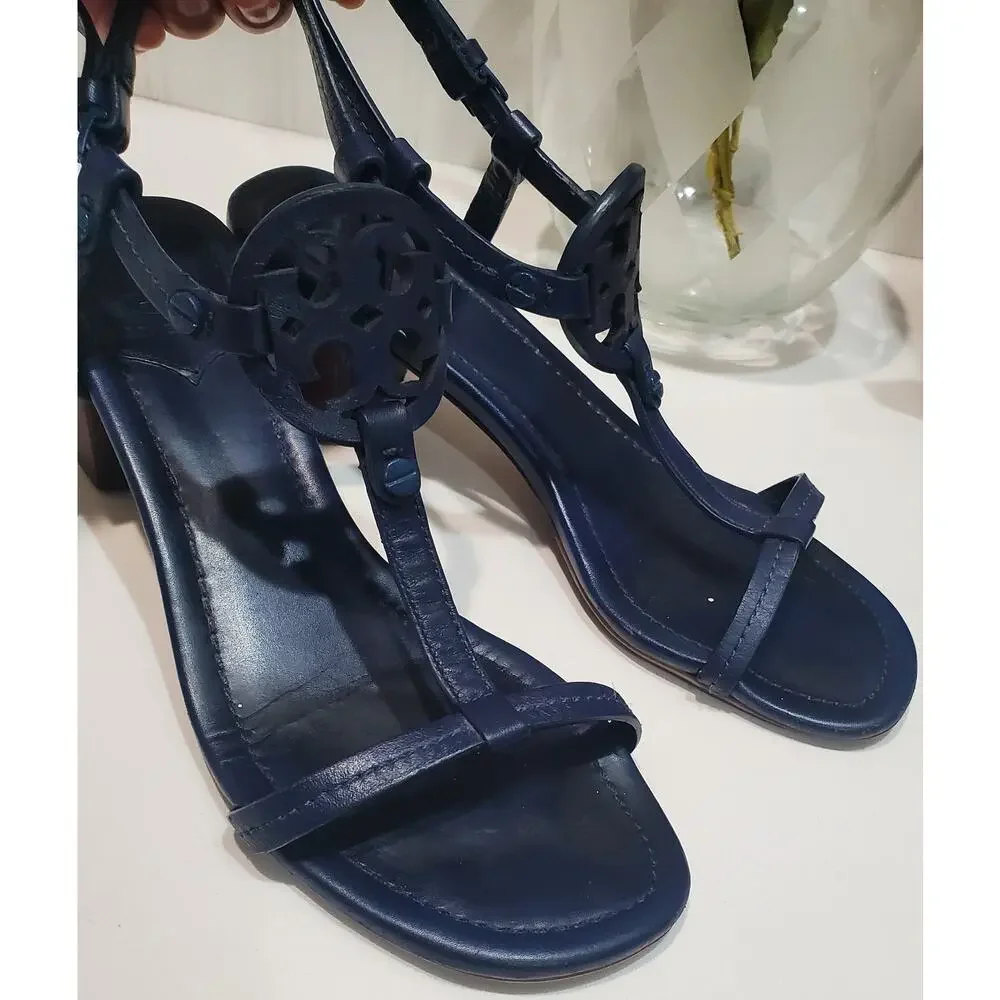 Tory Burch Miller Block Heels Size 6